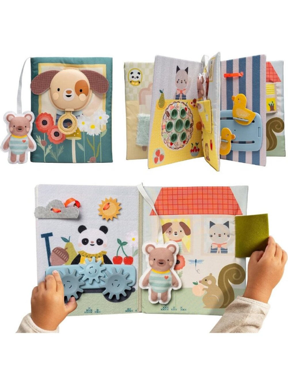 Interactive Montessori Busy Book for Toddlers 1-3 | Educational Quiet Activity